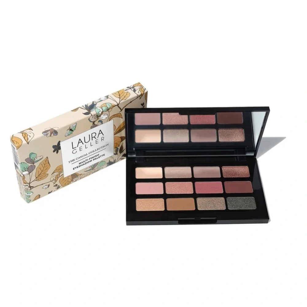 🌿 LAURA GELLER The Casual Collection Multi-Finish Eyeshadow Palette